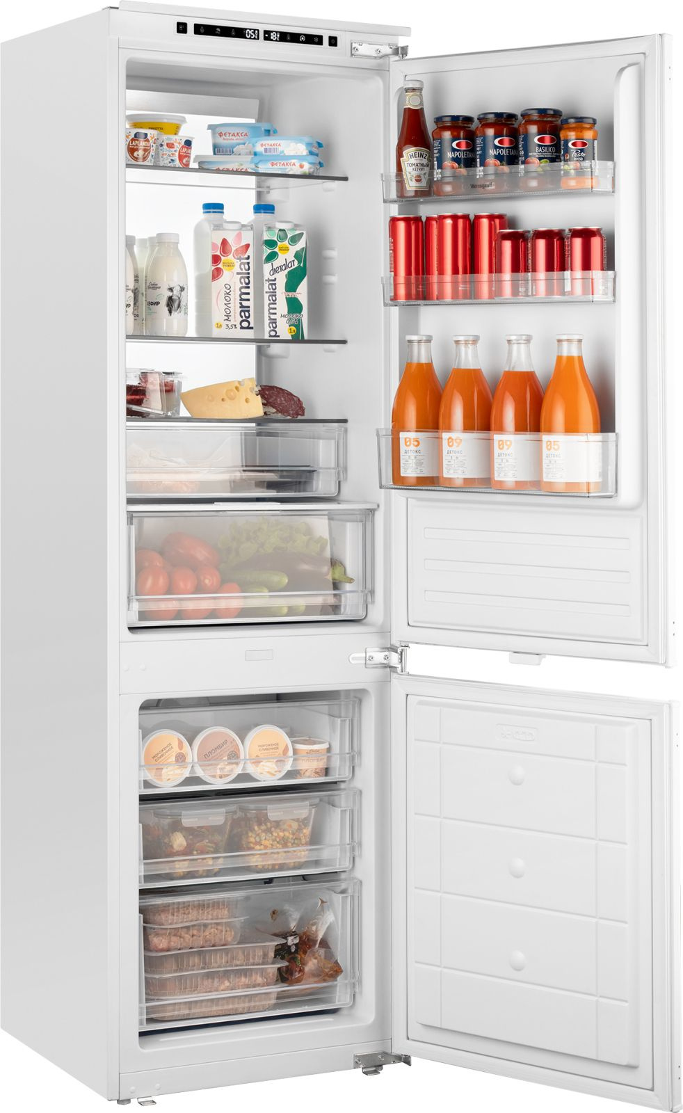 Холодильник Weissgauff Wrki 178 Total NoFrost Premium BioFresh 2-хкамерн. (431406)