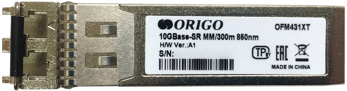 Трансивер Origo OFM431XT/A1A оптич. MM 10Гбит/с до 0.3км