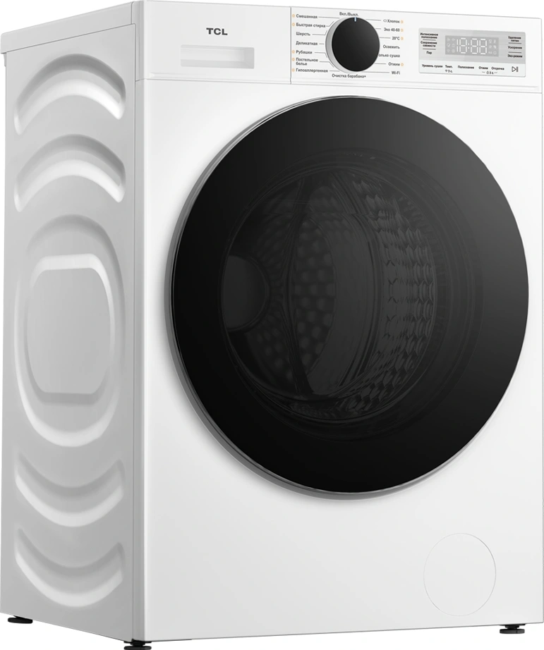 Стиральная машина TCL WD1012S35DW класс: A+++ загр.фронтальная макс.:10кг (с сушкой) белый инвертор