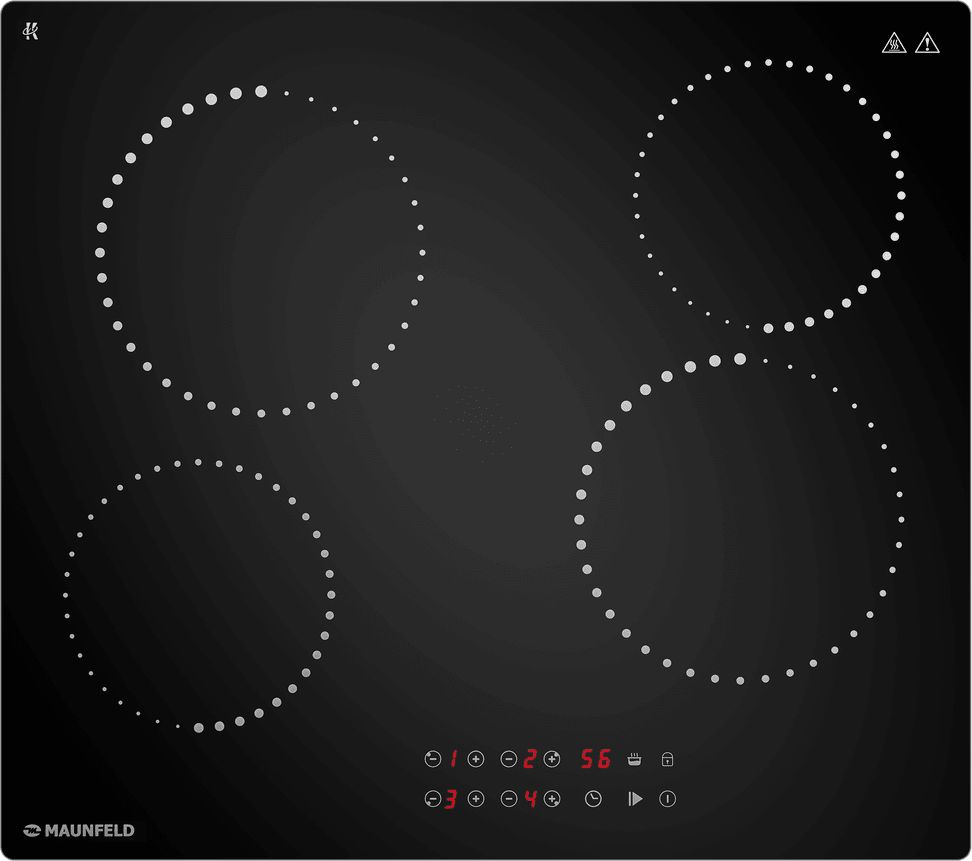 Варочная поверхность Maunfeld CVCE594PBK черный