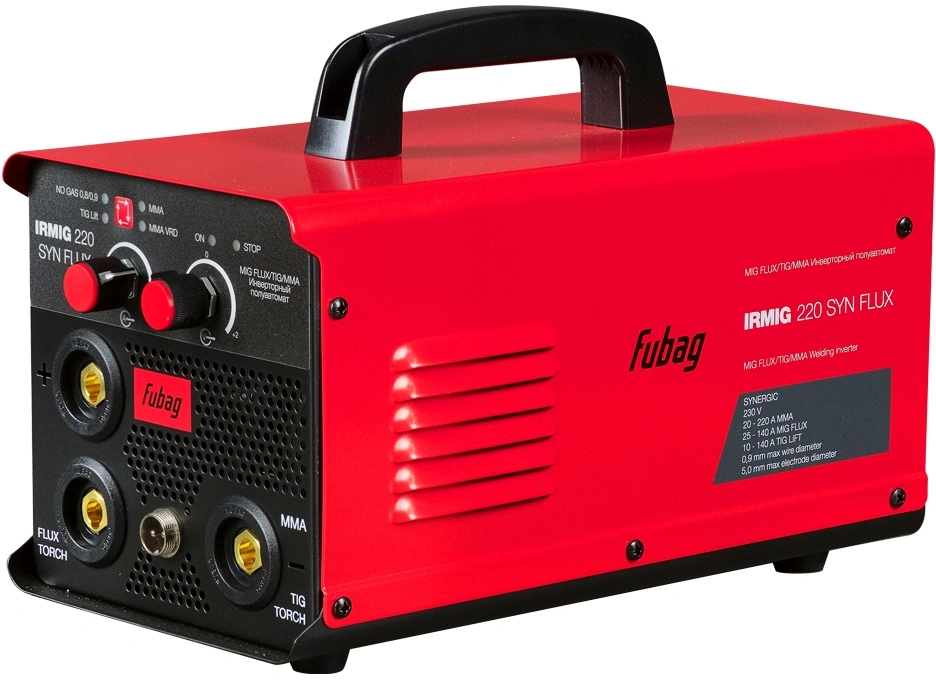 Сварочный полуавтомат Fubag IRMIG 220 SYN Флюс инвертор ММА/FLUS 11.3кВт