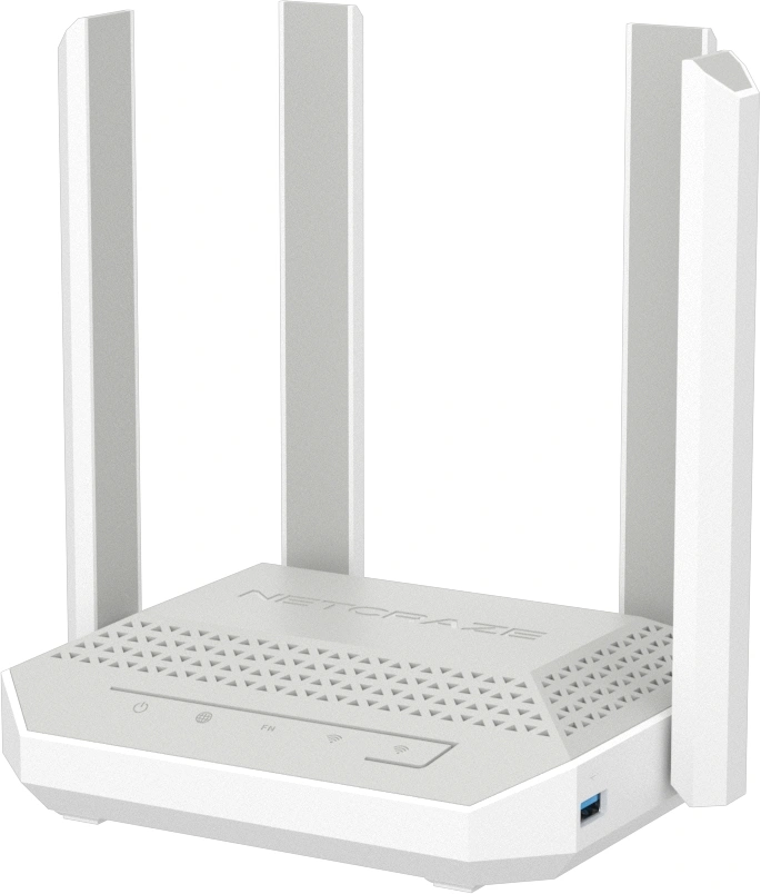 Роутер беспроводной Keenetic Netcraze Speedster DSL (NC-2113) AC1200 10/100/1000BASE-TX/xDSL/4G ready белый