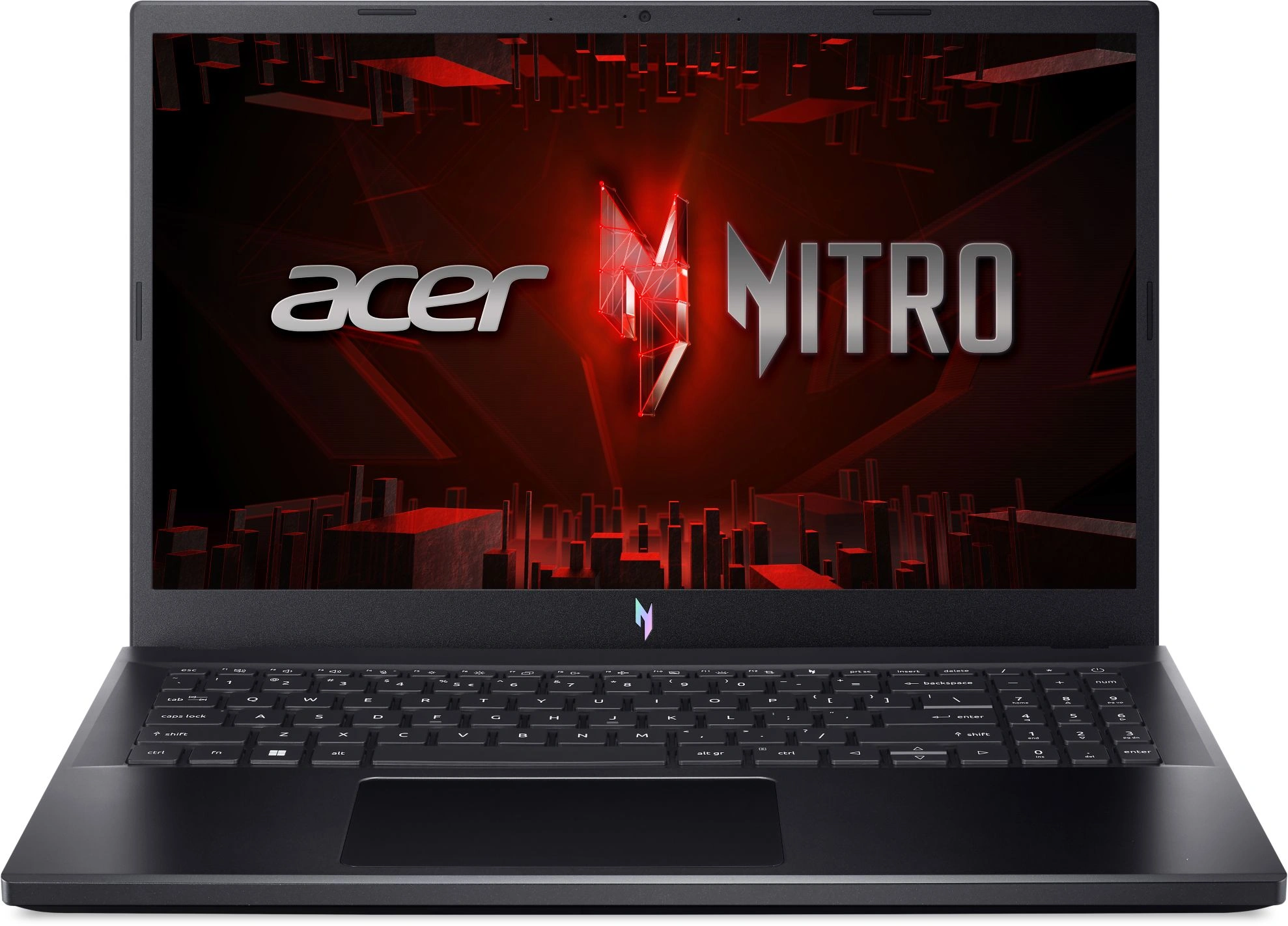 Ноутбук Acer Nitro V 15 ANV15-51-562M Core i5 13420H 16Gb SSD512Gb NVIDIA GeForce RTX4050 6Gb 15.6" IPS FHD (1920x1080) без ОС black WiFi BT Cam (NH.QN8CD.00N)