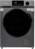 Стиральная машина Midea MFC3712BSW40/S класс: A загр.фронтальная макс.:7кг темно-серебристый инвертер