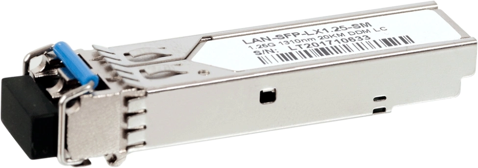 Адаптер Lanmaster LAN-SFP-LX1.25-SM LC дупл. 9/125 OS1/OS2