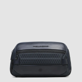 Сумка Piquadro Hex CA6884W139/BLU синяя полиэстер