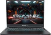 Ноутбук Gigabyte G6 Core i7 12650H 16Gb SSD512Gb NVIDIA GeForce RTX4050 6Gb 16" IPS FHD+ (1920x1200) FreeDOS black WiFi BT Cam (MF-G2KZ853SD)