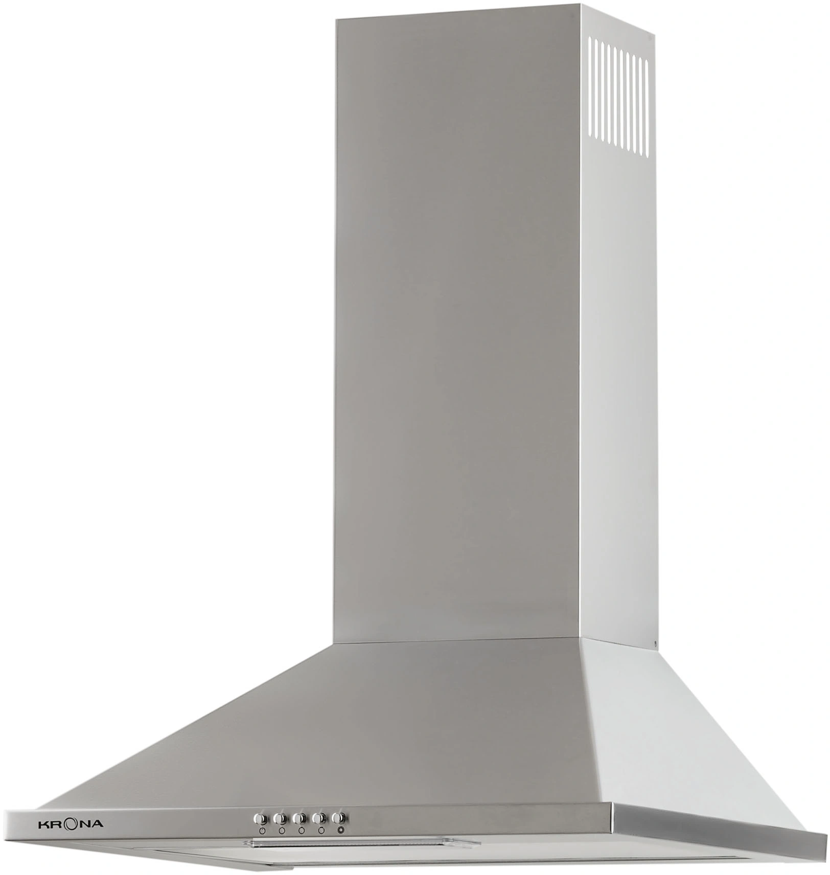 Вытяжка каминная Krona Bella 500 inox PB нержавеющая сталь управление: кнопочное (1 мотор)