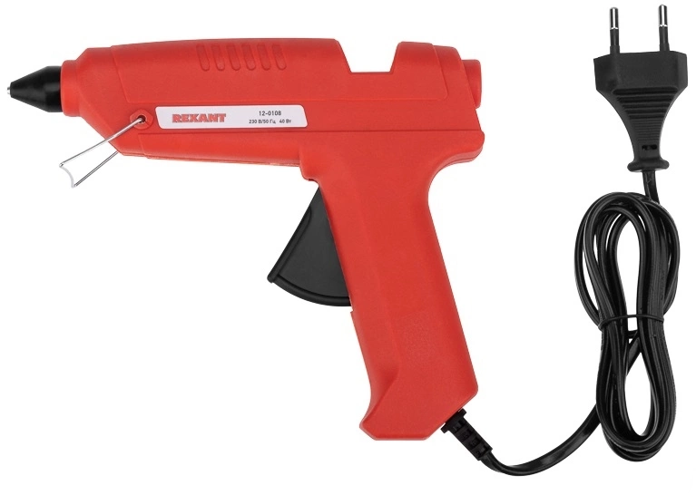 Клеевой пистолет Rexant 12-0108 40Вт 14гр/мин стерж.:11мм