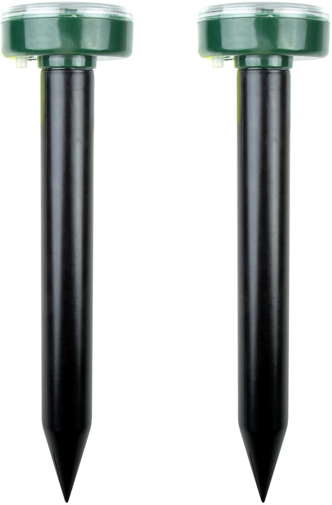 Отпугиватель Rexant 71-0037 ультразвуковой портативный 300-500Гц р.д.:20м черный/зеленый