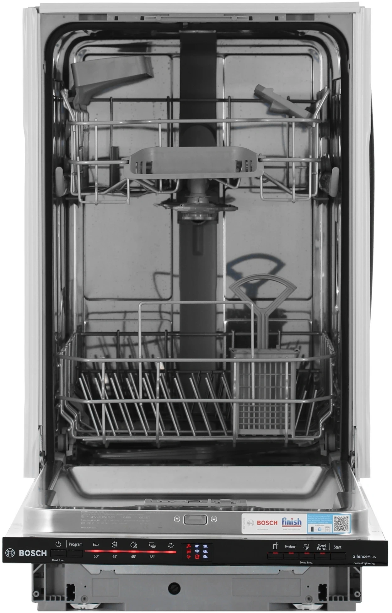 Посудомоечная машина встраив. Bosch SPV2IKX54Q 2400Вт узкая инвертор