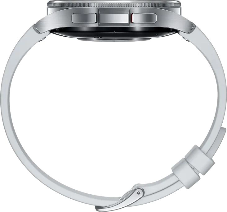 Смарт-часы Samsung Galaxy Watch 6 Classic LTE 47мм 1.5" Super AMOLED корп.серебристый рем.серебристый (SM-R965FZSACAU)
