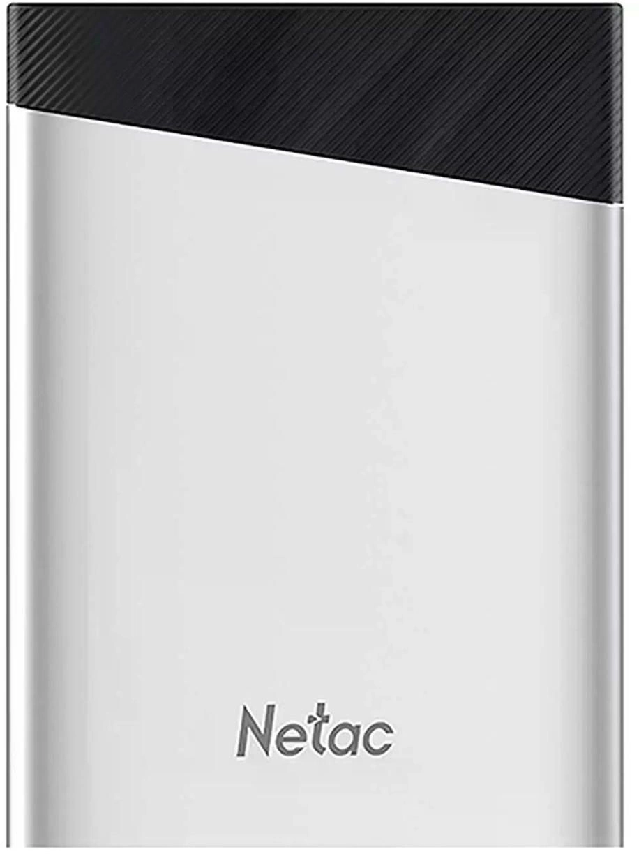 Накопитель SSD Netac USB-C 120GB NT01Z6S-120G-32SL Z6S 2.5" серебристый