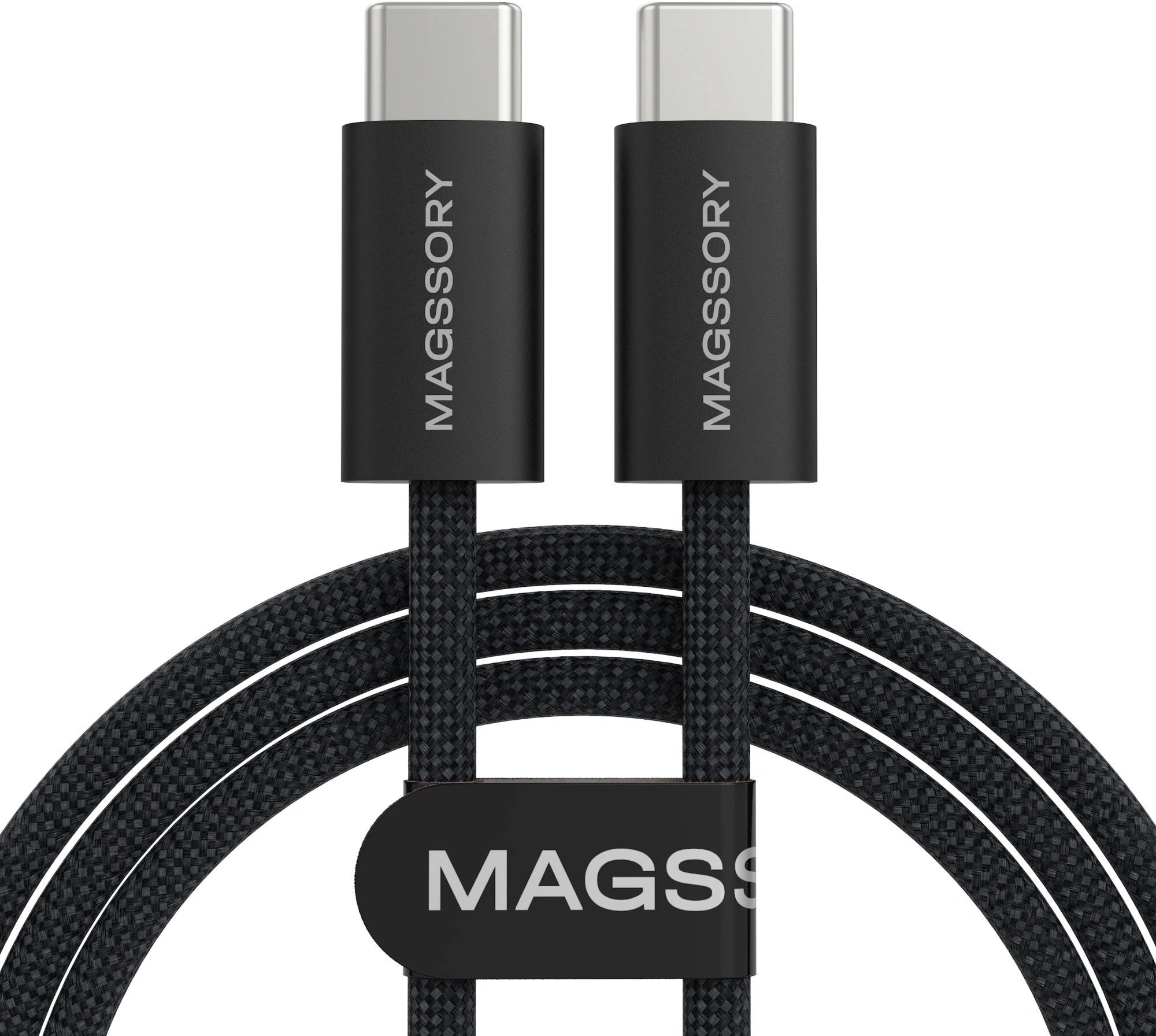 Кабель Magssory CBL002 USB Type-C (m)-USB Type-C (m) 1.5м черный коробка