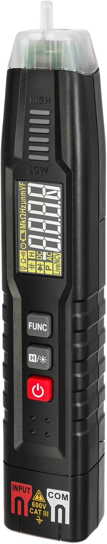 Мультиметр Ermenrich Zing TC12 цифровой черный (82979)