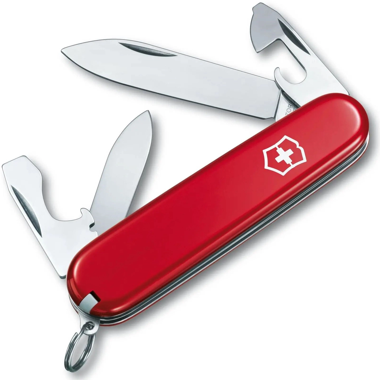 Нож перочинный Victorinox Recruit (0.2503) 84мм 10функц. красный карт.коробка