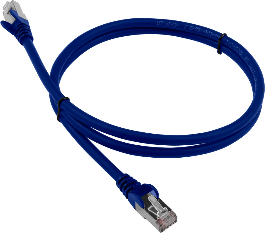 Патч-корд Lanmaster LAN-PC45/S6-15-BL FTP вилка RJ-45-вилка RJ-45 кат.6 15м синий LSZH (уп.:1шт)