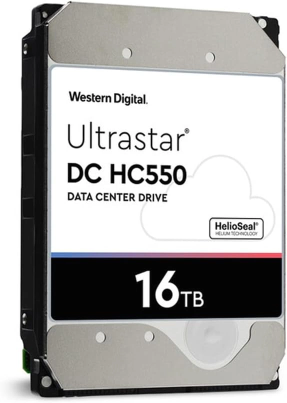 Жесткий диск WD SAS 3.0 16TB 0F38361 WUH721816AL5204 Ultrastar DC HC550 (7200rpm) 512Mb 3.5"