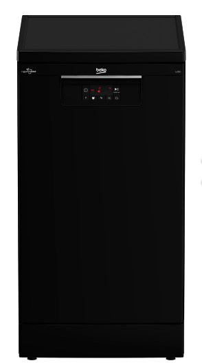 Посудомоечная машина Beko BDFS15020B черный (узкая)