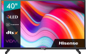 Телевизор QLED Hisense 40" 40A5KQ Frameless черный FULL HD 60Hz DVB-T DVB-T2 DVB-C DVB-S DVB-S2 WiFi Smart TV (RUS)