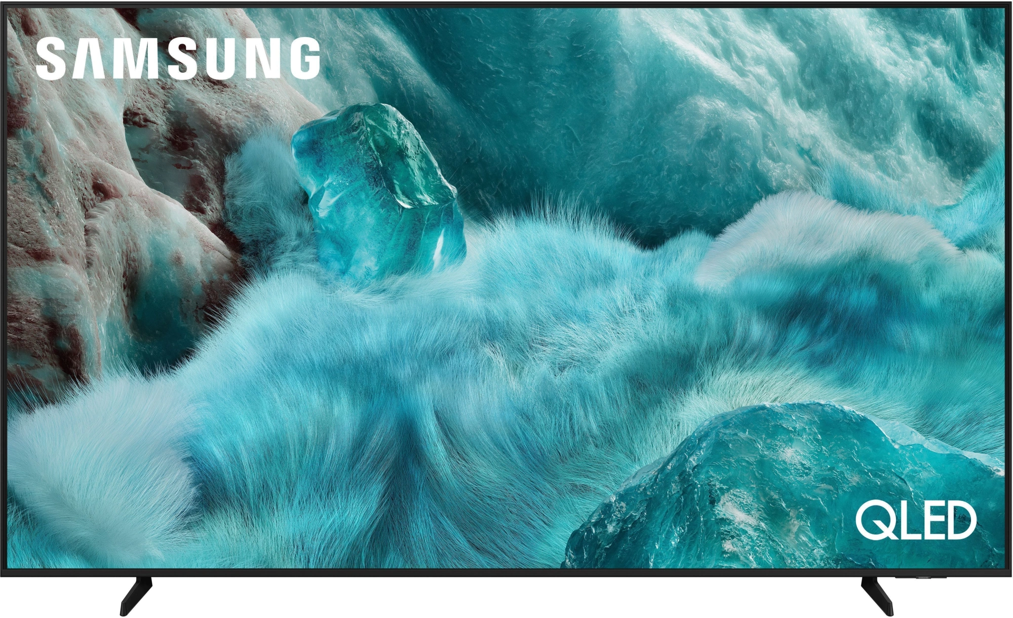 Телевизор QLED Samsung 75" QE75Q7FAAUXRU Q черный 4K Ultra HD 60Hz DVB-T2 DVB-C DVB-S2 USB WiFi Smart TV