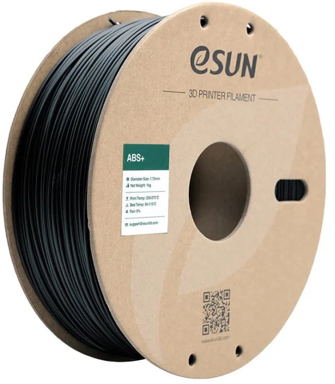 Пластик для принтера 3D Esun ABS+175B1 ABS+ d1.75мм 1кг L385м 1цв.