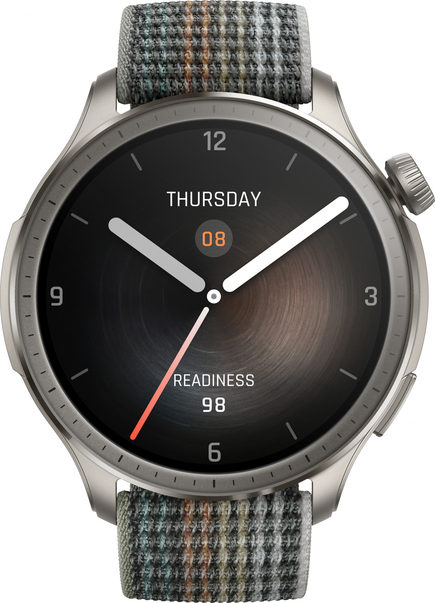 Смарт-часы Amazfit Balance A2287 46мм 1.5" AMOLED корп.серый рем.серый разм.брасл.:150-210мм (6972596107422)