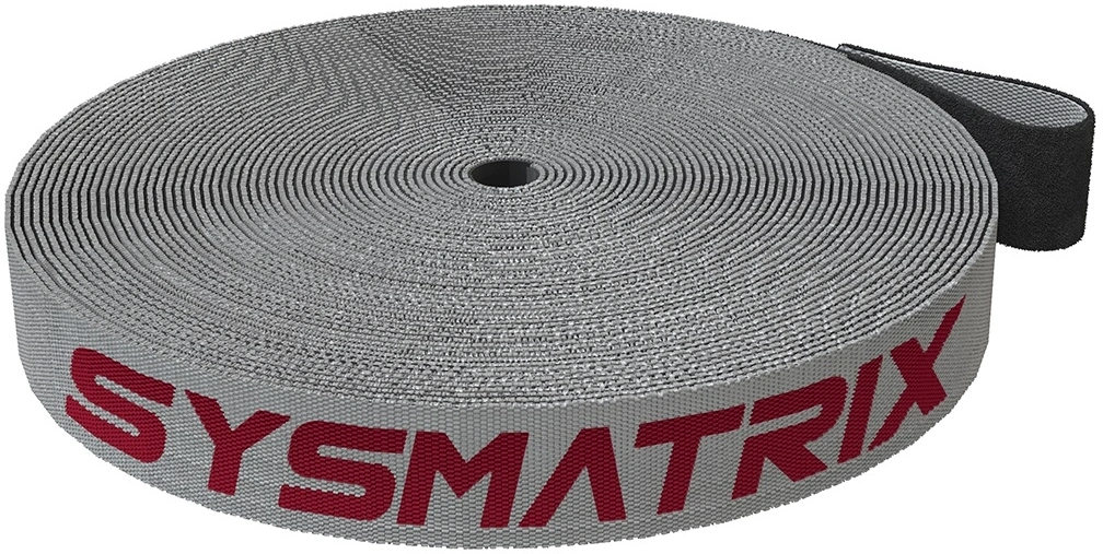Хомут-липучка Sysmatrix ROL 059BK 5000x9мм черный