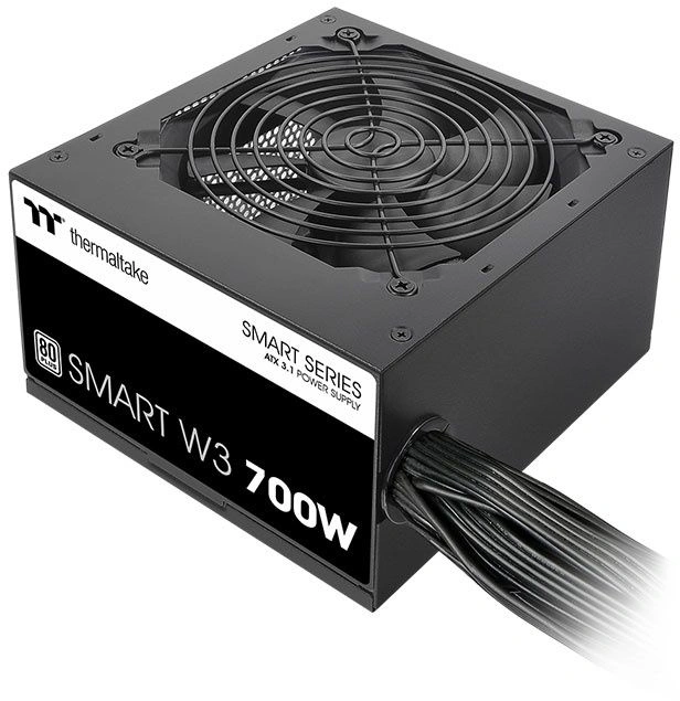 Блок питания Thermaltake ATX 700W Smart W3 Gen.5 80+ white (20+4pin) APFC 120mm fan 6xSATA RTL