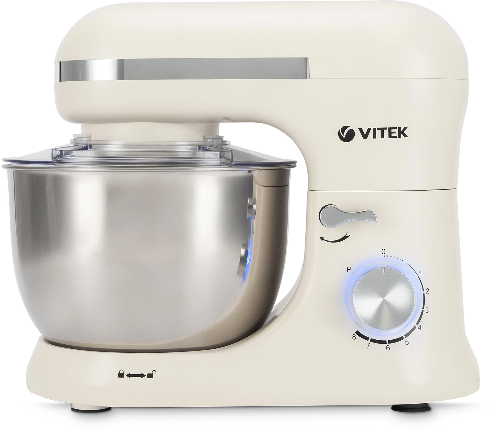 Миксер планетарный Vitek VT-PM0110 1500Вт кремовый
