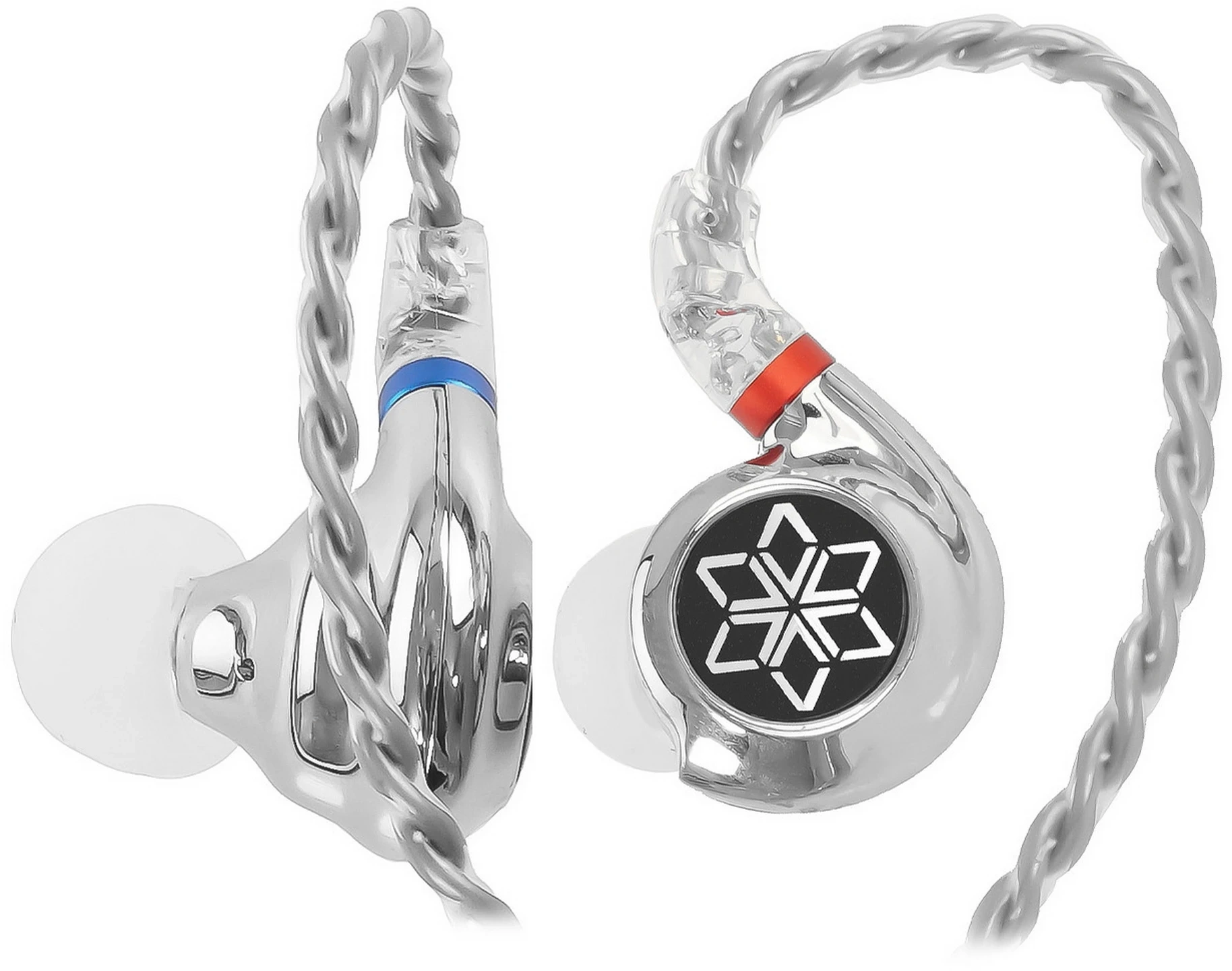 Гарнитура внутриканальные Fiio D11 Type C 1.2м серебристый проводные крепление за ухом (80004026)