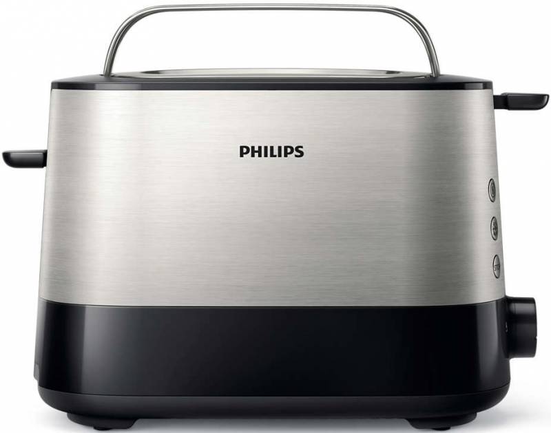 Тостер Philips HD2635/90 950Вт серебристый/черный Тостер Philips HD2635/90 950Вт серебристый/черный