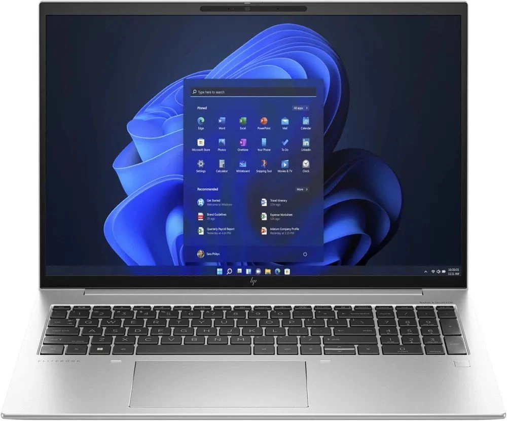 Ноутбук HP EliteBook 840 G10 Core i7 1355U 16Gb SSD512Gb Intel Iris Xe graphics 14" IPS WUXGA (1920x1200) Windows 11 Pro 64 silver WiFi BT Cam (927UOES)