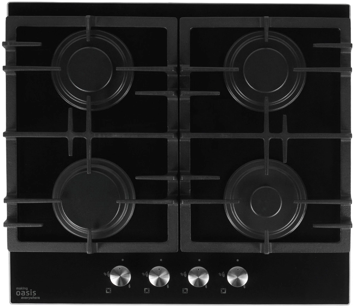 Газовая варочная поверхность Oasis P-GEB черный