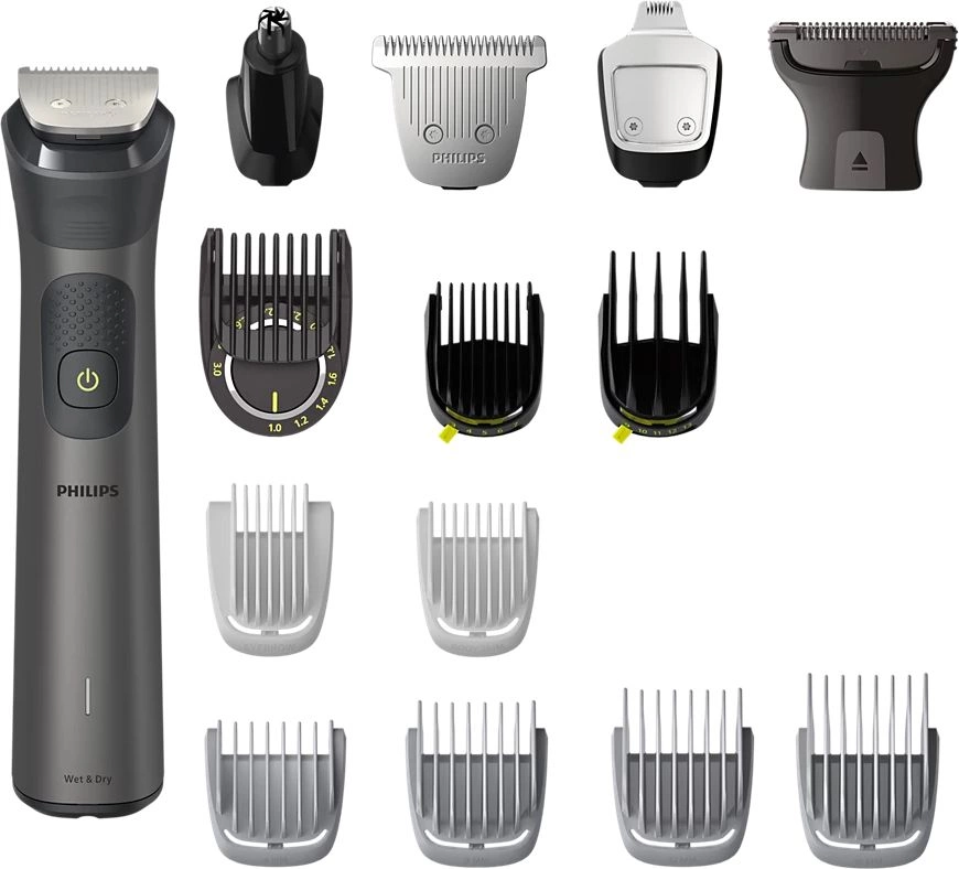Триммер Philips MG7940/15 серый (насадок в компл:12шт)