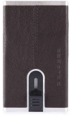 Чехол для кредитных карт Piquadro Black Square PP4825B3R/TM коричневый натур.кожа