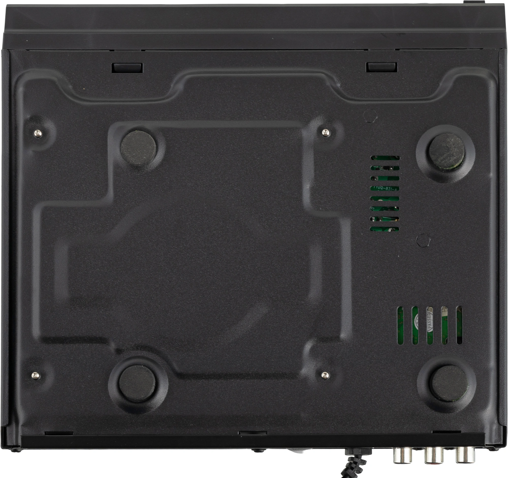 Плеер DVD Hyundai H-DVD200 черный Караоке ПДУ