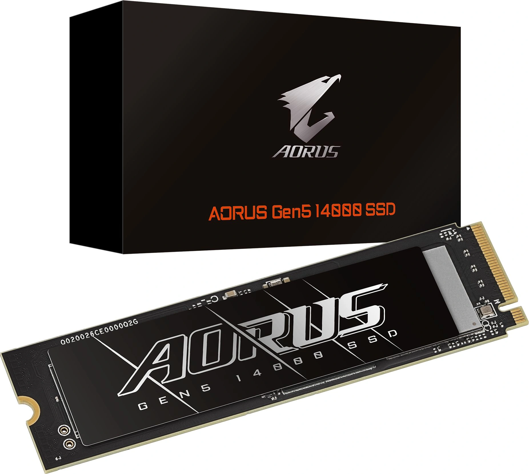 Накопитель SSD Gigabyte PCIe 5.0 x4 4000GB AG514K4TB Aorus Gen5 14000 M.2 2280