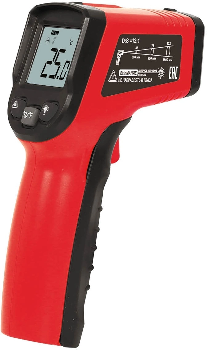Пирометр RGK PL-6 красный/черный (723108)