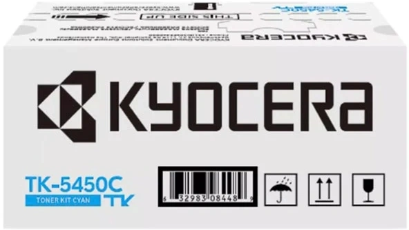 Картридж лазерный Kyocera TK-5450C 1T0C0DCNL0 голубой (3200стр.) для Kyocera Kyocera ECOSYS PA2600cx, ECOSYS PA2600cwx, ECOSYS MA2600cfx, ECOSYS MA2600cwfx
