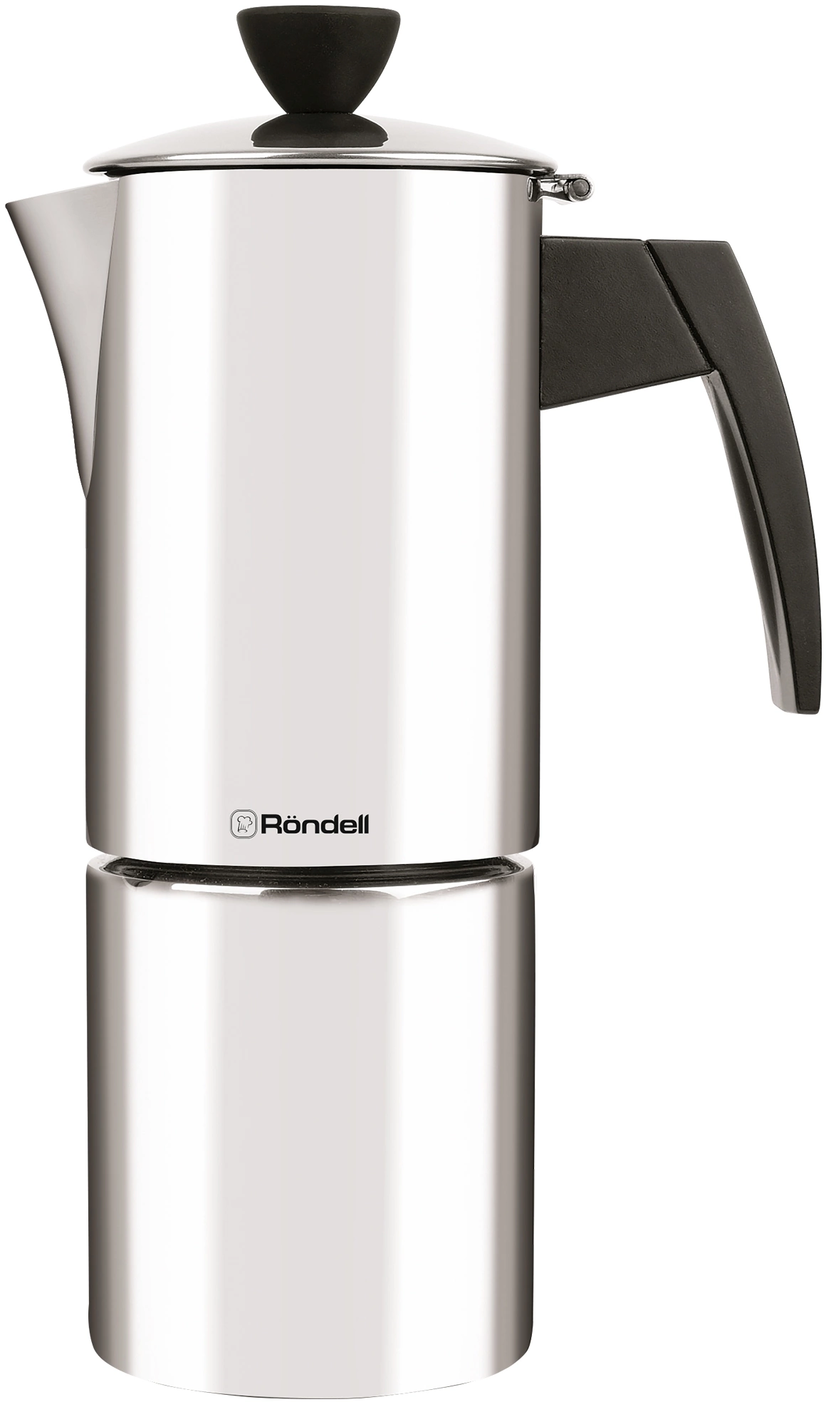 Кофеварка гейзерн. Rondell Loft Professional RDS-1512 0.3л нерж.сталь стальной