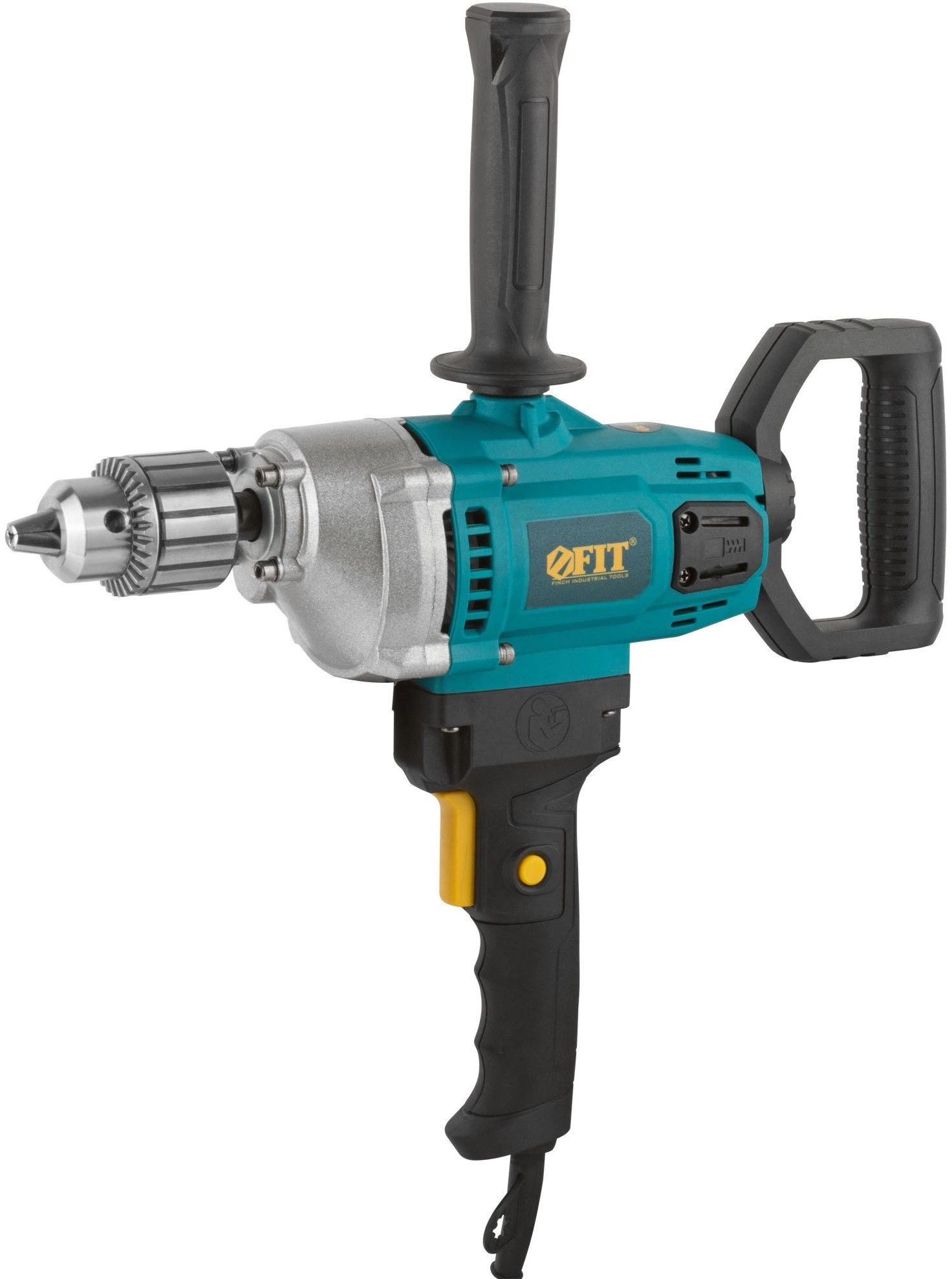 Дрель-миксер безударная FIT ED-M720 720Вт ключевой реверс (80036)
