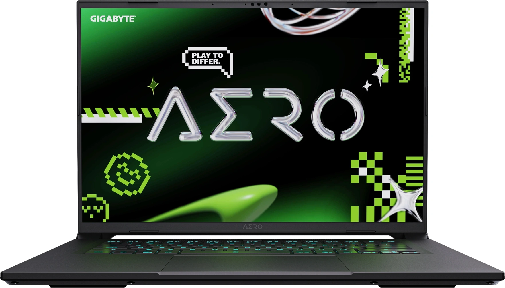 Ноутбук Gigabyte Aero X16 1VH Ryzen AI 7 350 32Gb SSD1Tb NVIDIA GeForce RTX5060 8Gb 16" IPS WQXGA (2560x1600) без ОС grey WiFi BT Cam (1VH93KZC64AD)