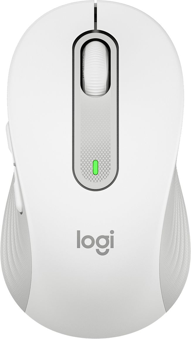 Мышь Logitech M650 белый/серый оптическая 4000dpi беспров. BT/Radio USB 4but (910-006255)