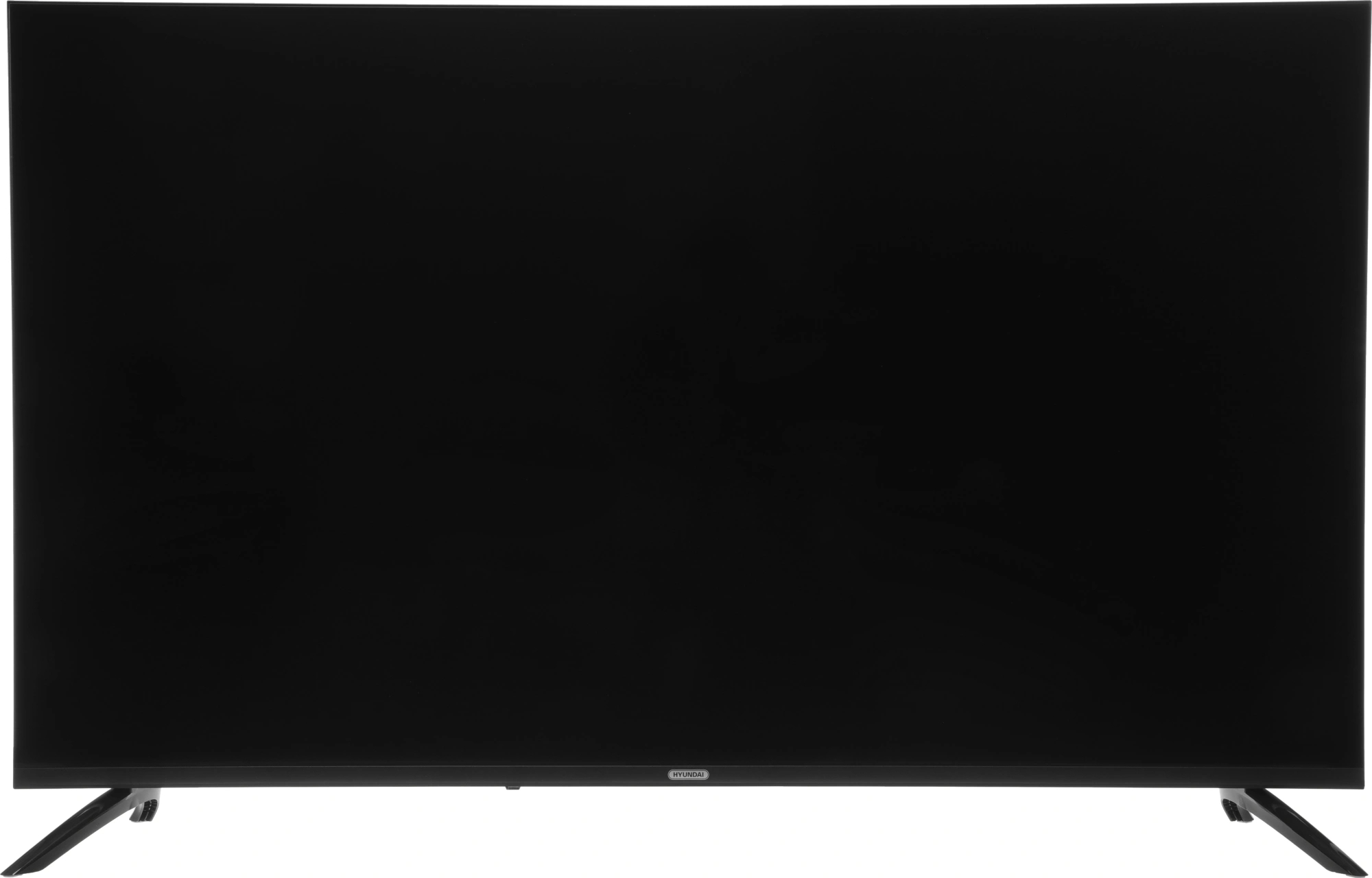 Телевизор LED Hyundai 55" H-LED55BU7012 YaOS Frameless черный/черный 4K Ultra HD 60Hz DVB-T DVB-T2 DVB-C DVB-S DVB-S2 USB WiFi Smart TV