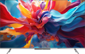 Телевизор QLED Skyworth 75" 75Q66G Google TV Frameless черный/серебристый 4K Ultra HD 60Hz DVB-T DVB-T2 DVB-C DVB-S DVB-S2 USB WiFi Smart TV