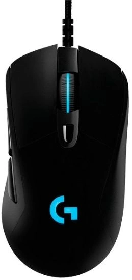 Мышь Logitech G403 Hero черный оптическая 16000dpi USB2.0 5but (910-005633)