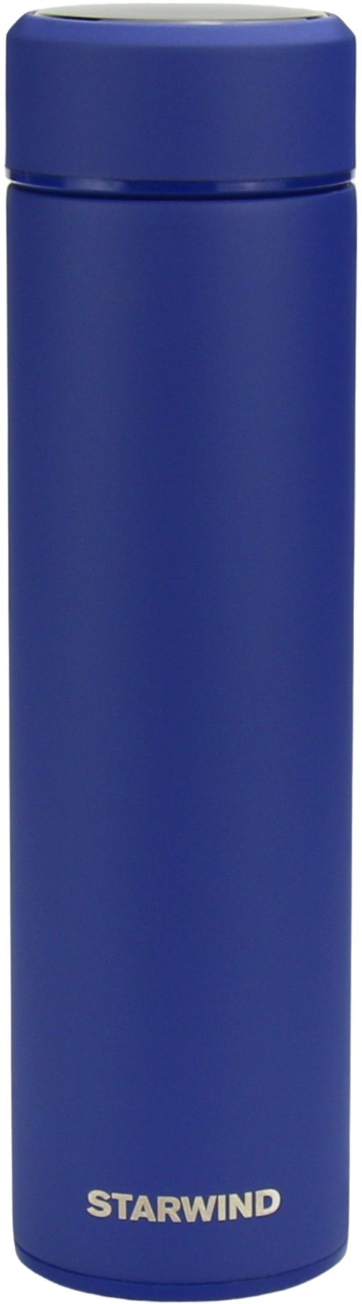 Термос Starwind 22-500/1 0.45л. синий картонная коробка