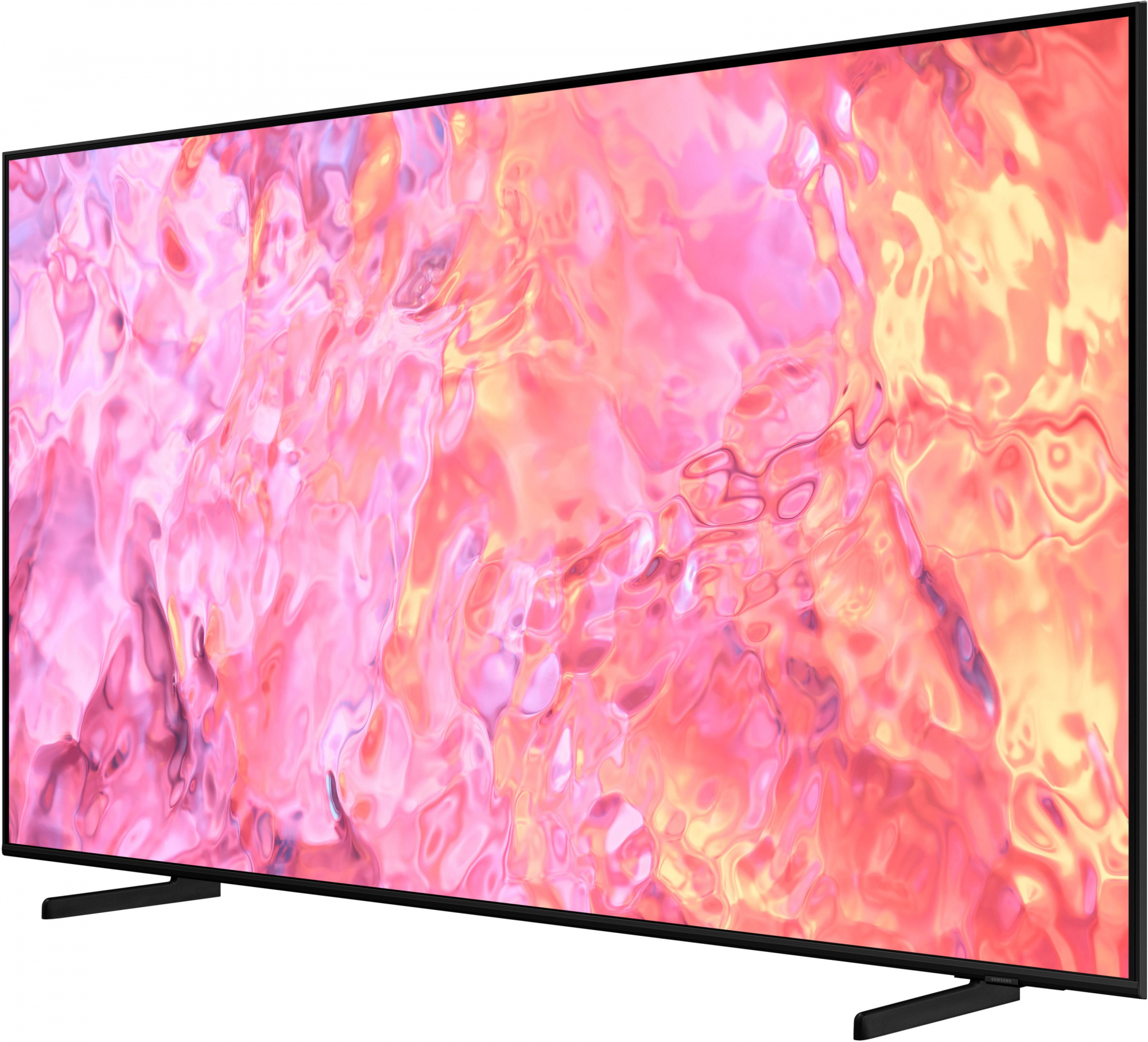 Телевизор QLED Samsung 65" QE65Q60CAUXRU Q черный 4K Ultra HD 60Hz DVB-T2 DVB-C DVB-S2 USB WiFi Smart TV (RUS)