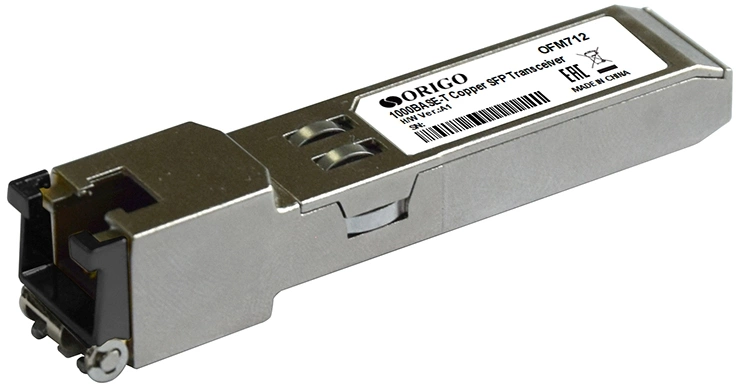 Трансивер Origo OFM712 оптич. SFP 1Гбит/с до 0.1км (OFM712/A1A)